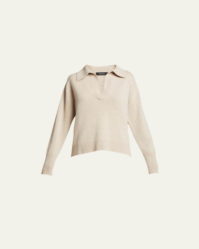 Serena Cashmere Collared Shirt